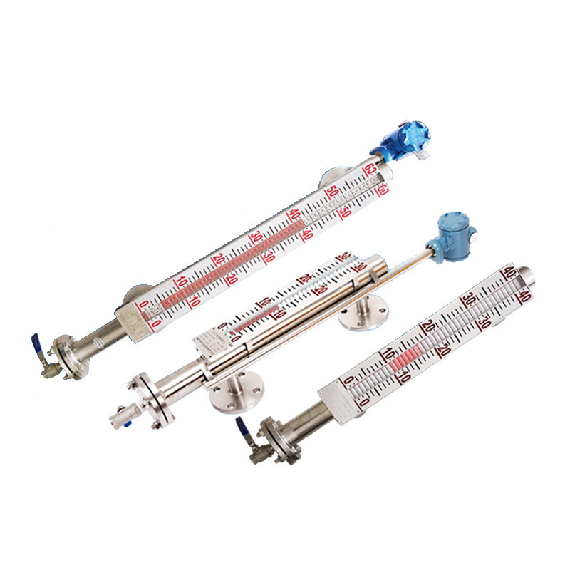 High temperature water vapor level gauge level transmitter 420ma magnetic level for boiler