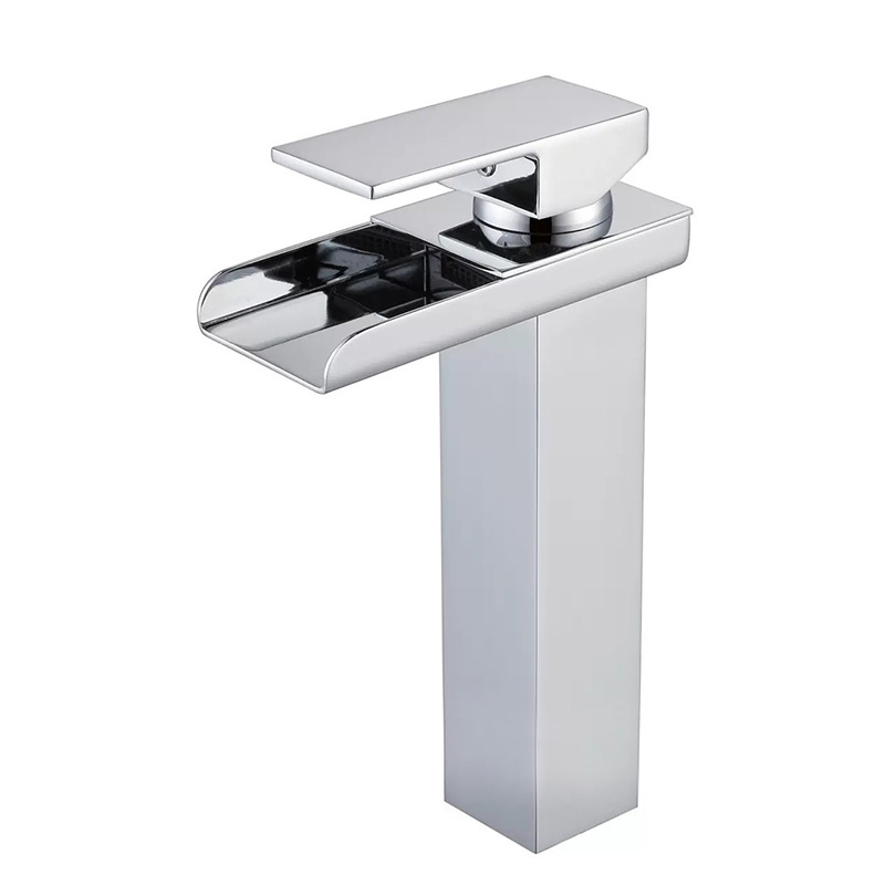 For bathroom and toilet water mixer Bathroom Faucet Tap Aifol Handle Wash Basin cheap stainless steel waterfall tap faucet