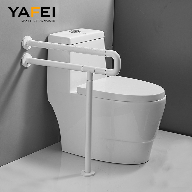 Toilet safety rails disabled toilet safety frame rails wall mounted Abs stainless steel toilet safety hand rails