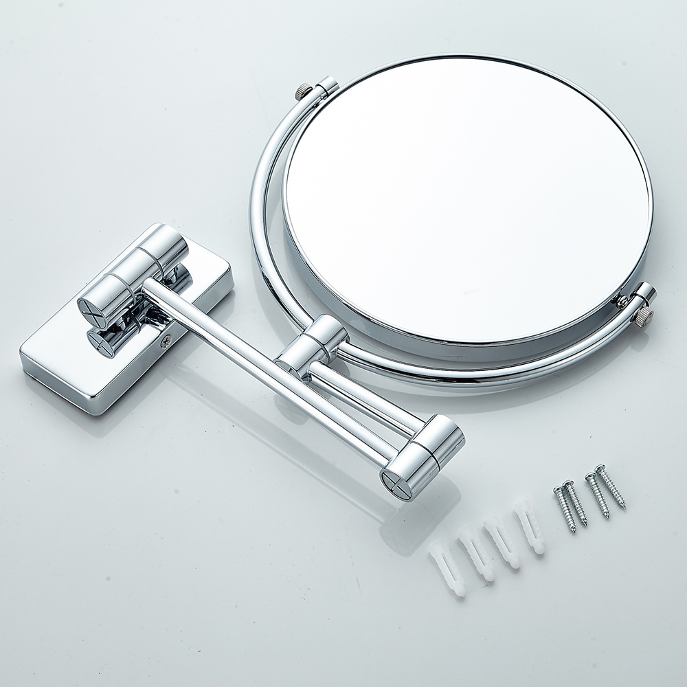 Double side Wholesale Fashion Luxury Bathroom Wall Mount Magnifying Mirror