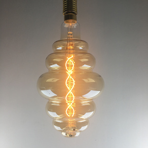 Big size Edison Led Bulb beehive Shape Bulb 4W 220-240V E27 Vintage Light Bulb Spiral Filament Decorative Light