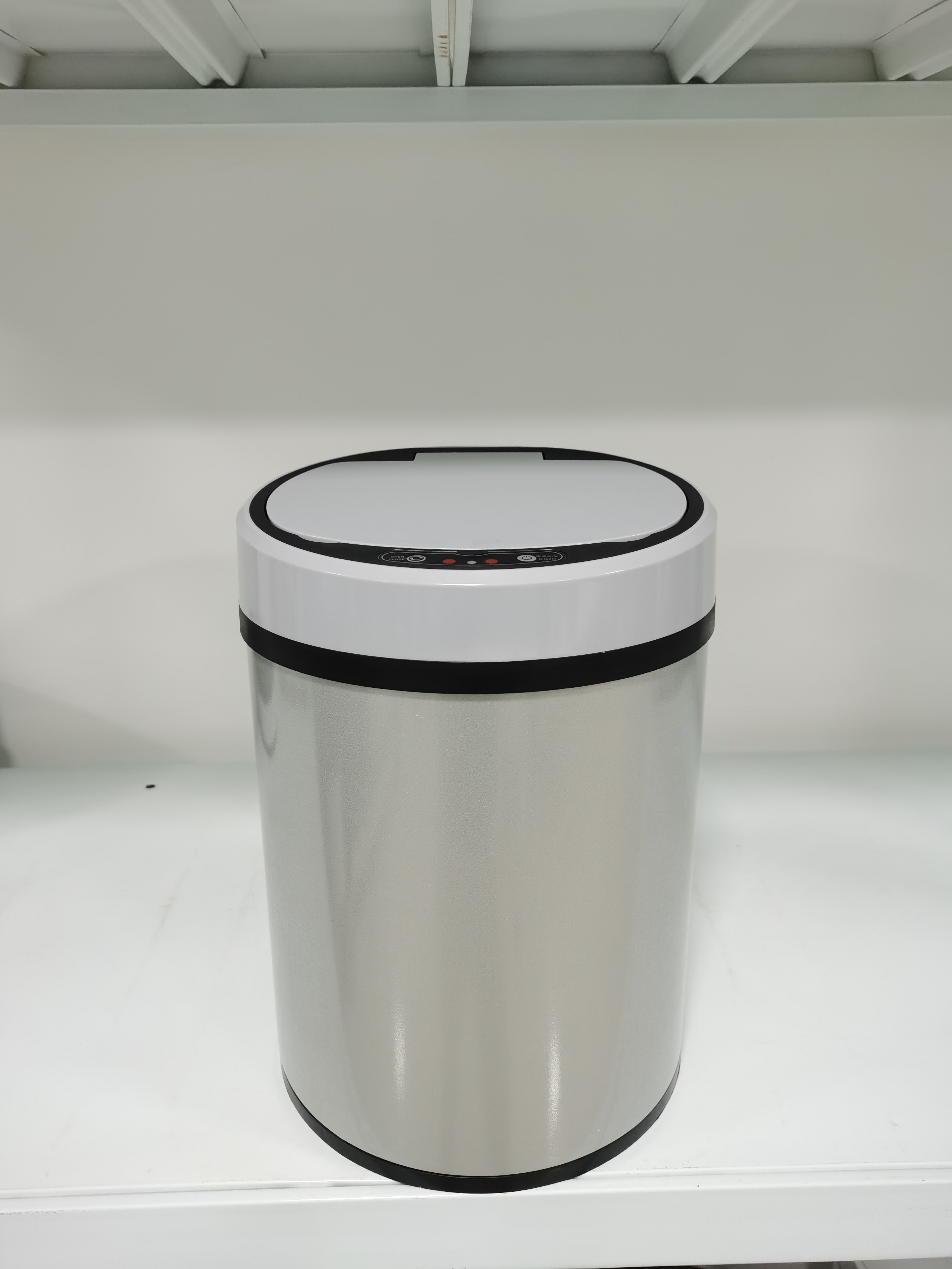 Best Selling 50L 50 Liter Trash Can 3L Stainless Food Waste Bin With Lock Lid Touch Dustbin