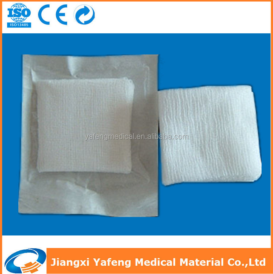 Cotton Gauze Manufacture Medical Absorbent Gauze Sponge Dressing Pack