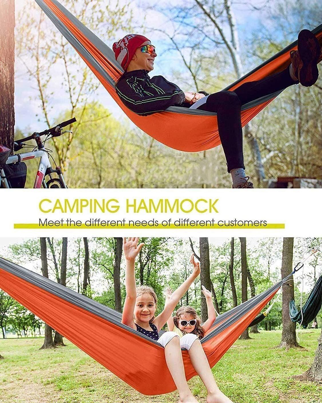 double camping hammock tent with mosquito net hanging bed portable hammock with mosquito net