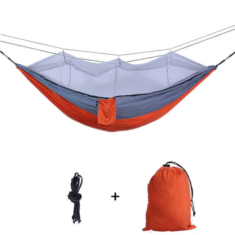 double camping hammock tent with mosquito net hanging bed portable hammock with mosquito net