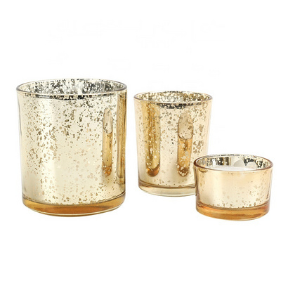 Mercury Glass Votive Tealight Candle Holders for Wedding