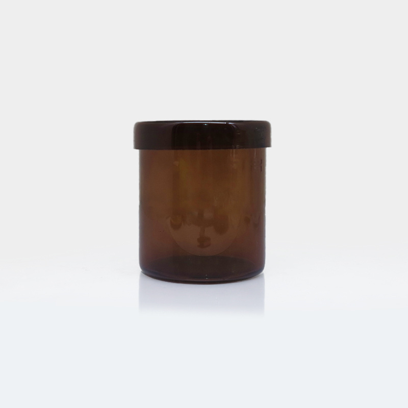 Custom Logo Luxury 8OZ 10OZ Container White  black brown Thick Empty Frosted Glass Candle Jars With Lid For Candle Making