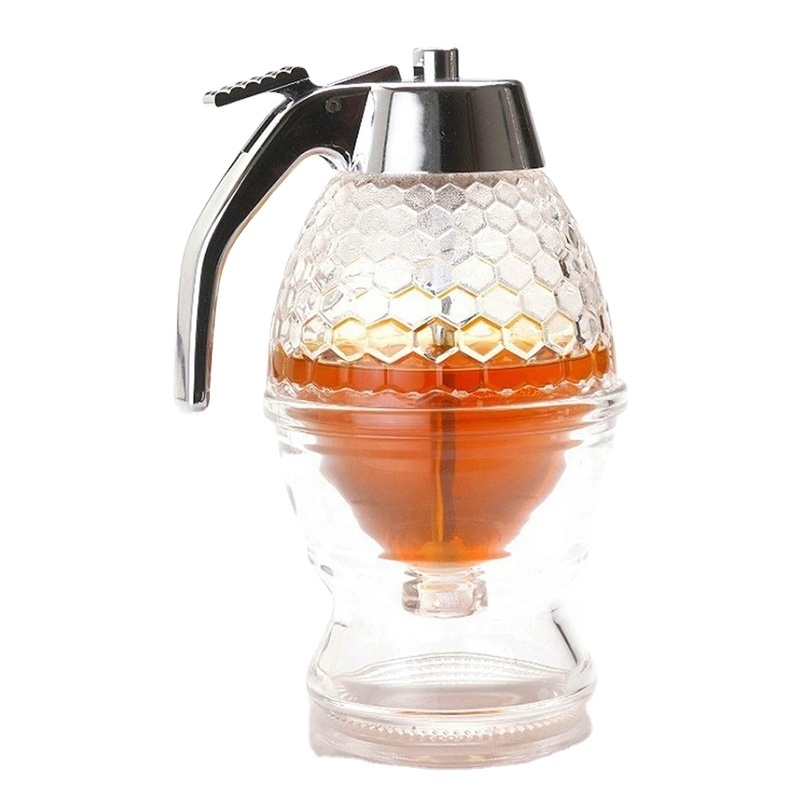 Hot selling Honey Dispenser Best Price Bee Honey Dispenser Baking Syrup Acrylic Honey Dispenser