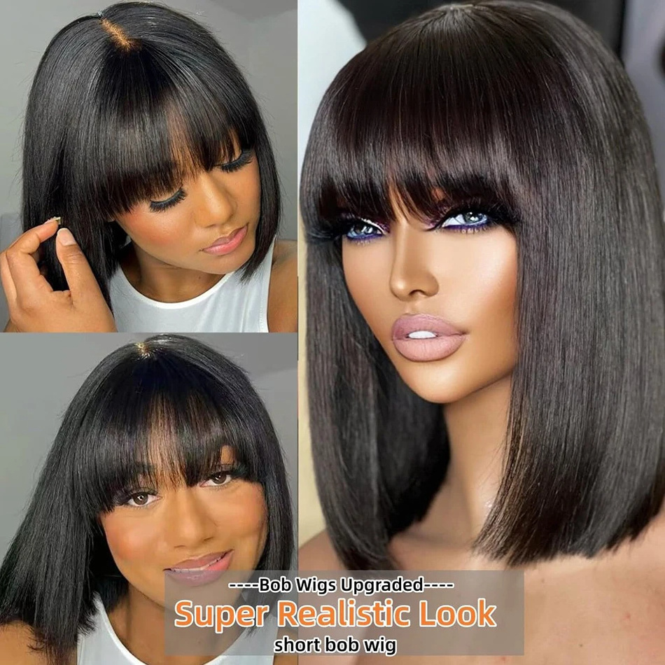 Factory Cheap 3x1 Short Double Drawn Vietnamese Raw Hair Lace Front Wigs Vietnam Hair Bone Straight Bob Wigs for Black Women