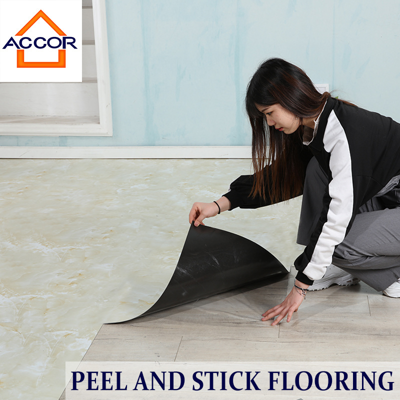 Luxury Vinyl/SPC/Stone Plastic Composite LVT Plank Flooring Sheet Peel And Stick Waterproof Laminate Vinyl Flooring