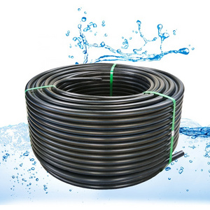 HDPE  pipe PE100 1 inch  black plastic tube roll garden irrigation hose for water supply