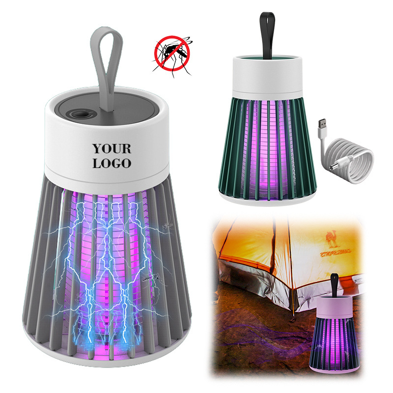 Rechargeable Electric Portable Mosquito Killer Machine Usb Lamp Led Insect Killing Trap Bug Zapper Light