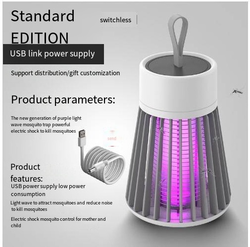 Rechargeable Electric Portable Mosquito Killer Machine Usb Lamp Led Insect Killing Trap Bug Zapper Light