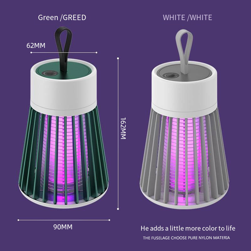 2024 New Bug Zapper USB Portable Cordless Mozz Guard Charing and Low Noise Mosquito Zapper for Indoor, Home Garden