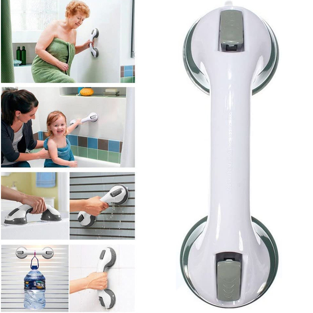 New Bathroom Safety  Hand Grip Strong Sucker Grab Bar Shower Helping Wall Handle For Bathtub