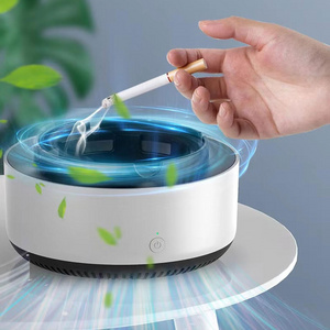 Multipurpose Ashtray with Air Purifier Function Odor Smoke Removal Ashtray Anion Automatic Purifier Ashtray Smoking Accessories