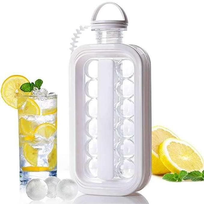 Wholesale Ice Cube Molds Bottle Creative Hockey Bubble Ice Ball Maker Portable Bottle Make Ice Cubes