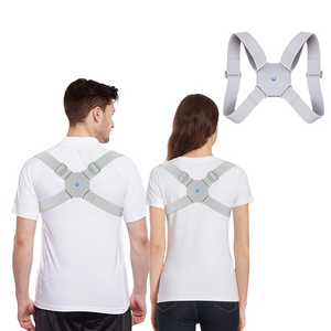 Posture Corrector for Women and Men,Adjustable Upper Back Brace, Breathable Back Support straightener