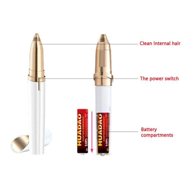 Electric Eyebrow Trimmer Women's Eyebrow Pencil Automatic Eyebrow Knife Hair Removal Beauty Trimmer