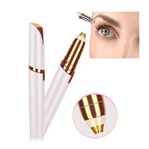 Electric Eyebrow Hair Remover for Women with LED Light, Painless and Portable Eyebrow Razor for Women - Safe Eyebrow Epilator Ha