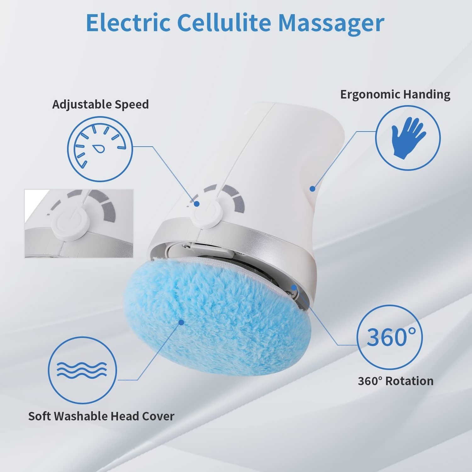 Factory Wholesale Handheld Electric Vibro and Sculptor Body Sculpting Machine Cellulite Massager for Belly Waist Legs Arms