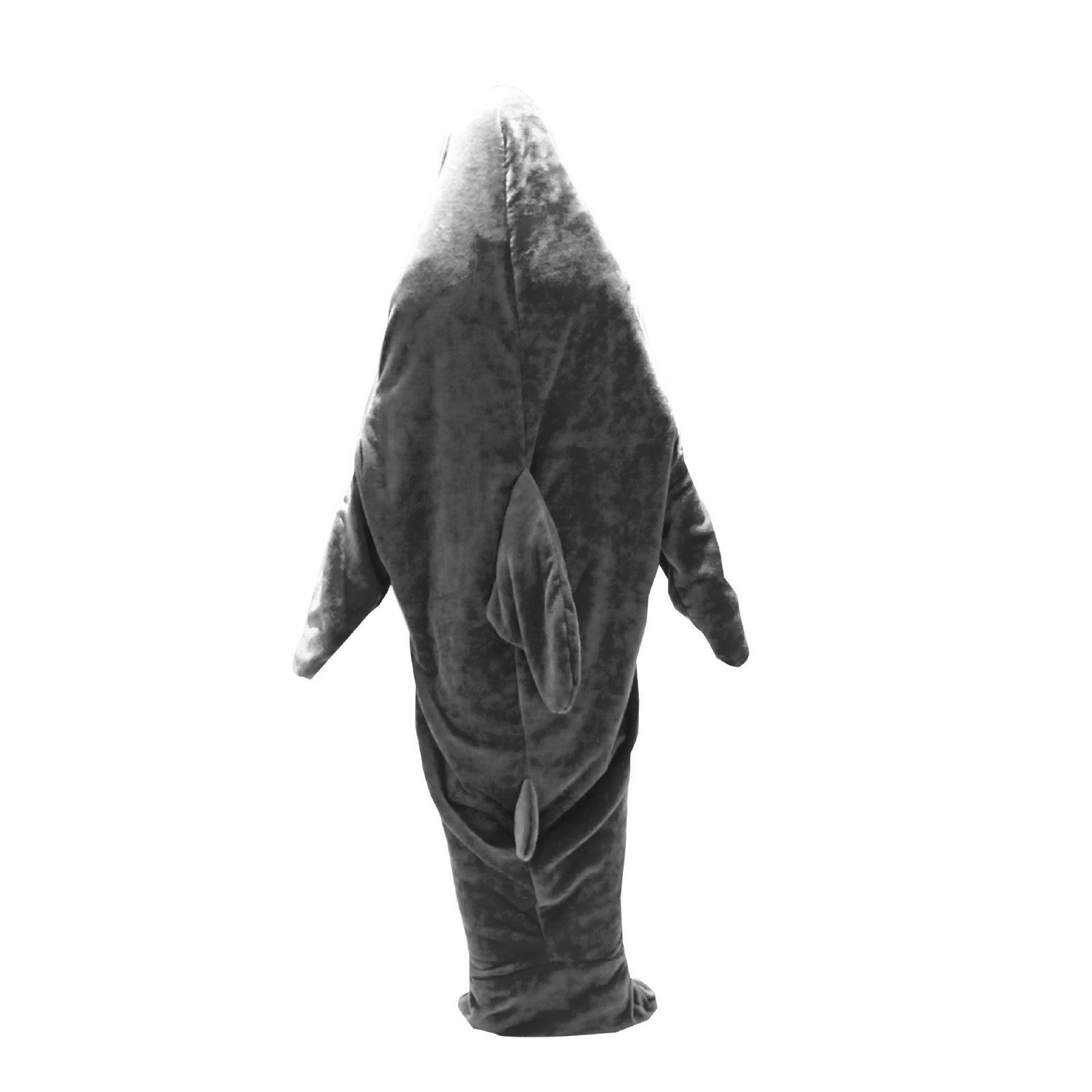 OEM ODM Shark Blanket Hoodie Shark Wearable Blanket for Adult Soft Cozy Shark Sleeping Bag