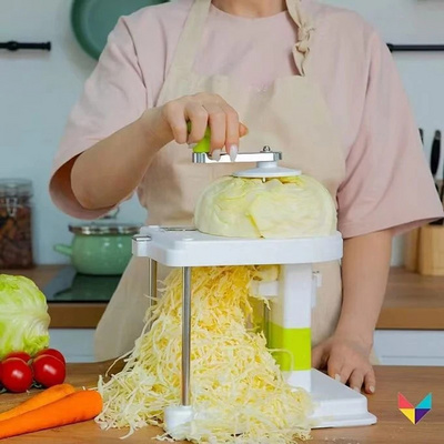 Home Hand cranked Shredder Slicer cutting machine Manual Lettuce Shraded Knife Sauerkraut Cutter cabbage slicer BestSuppliers