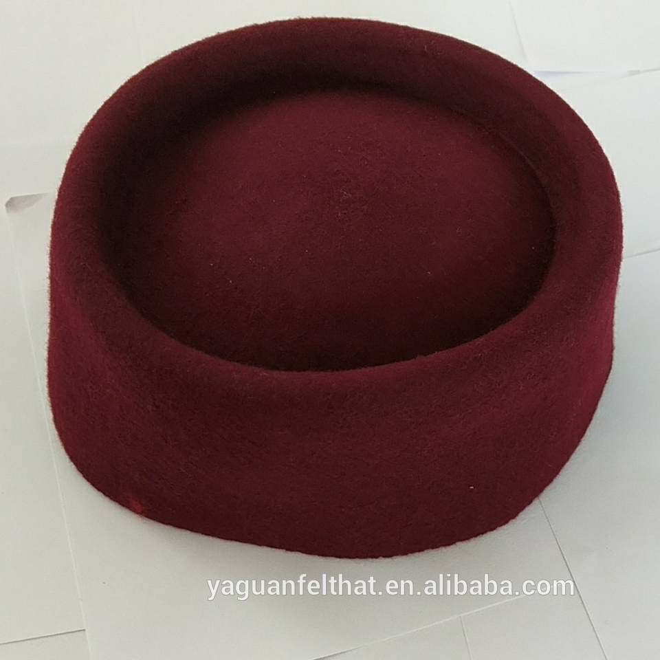 Muslim Hat,wool felt fez hat,cheap felt  hats