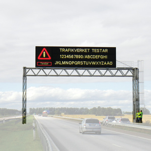 Traffic Road Safety Sign LED Road Display for VMS Highway DMS gantry LED signs radar speed limit highway Message Sign