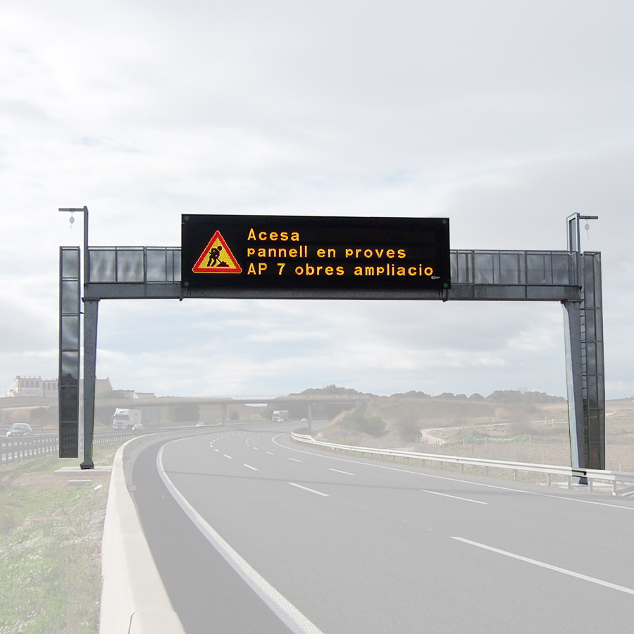 Traffic Road Safety Sign LED Road Display for VMS Highway DMS gantry LED signs radar speed limit highway Message Sign