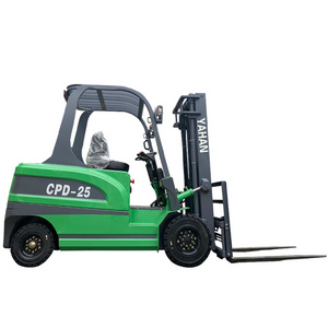 forklift 2 Ton 3 Ton1.5 Ton 3 Wheel 4 Wheel Lithium Battery Fork Lift Trucks with Solid Tire