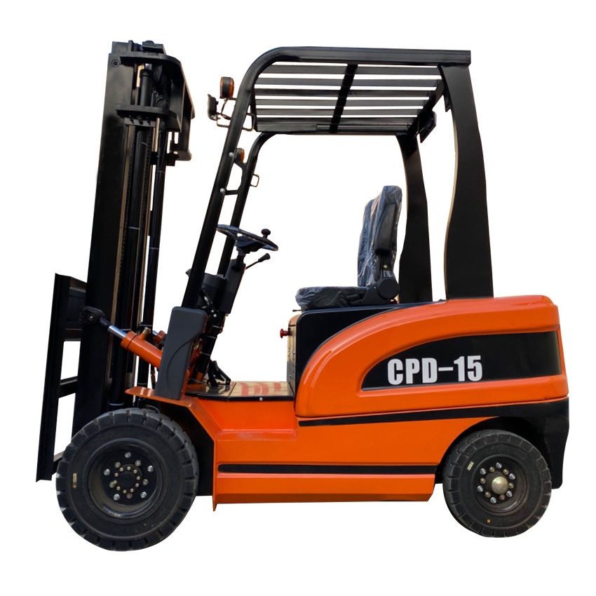 Capacity 1.2ton 1.5ton Electric Pallet Stacker Lift Height 3-3.5M electric forklift truck