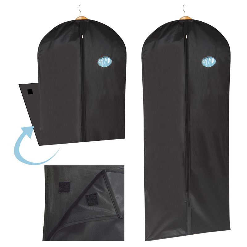 Hot Sales Dustproof Fabric PEVA Garment Bag Suit Cover Storage