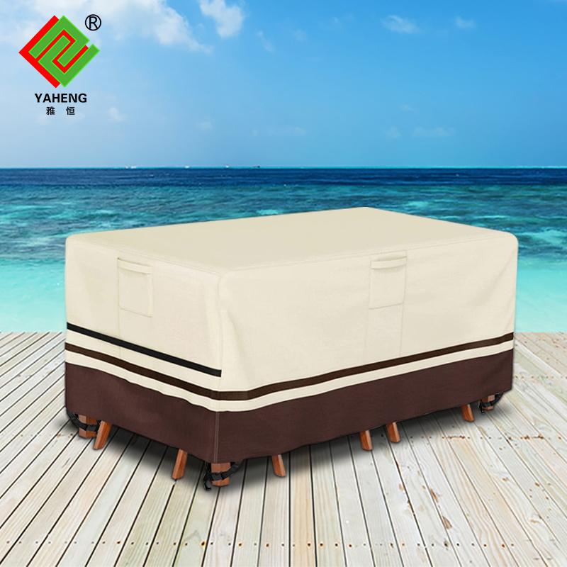 600D high quality material outdoor fire pit cover waterproof windproof protection cover