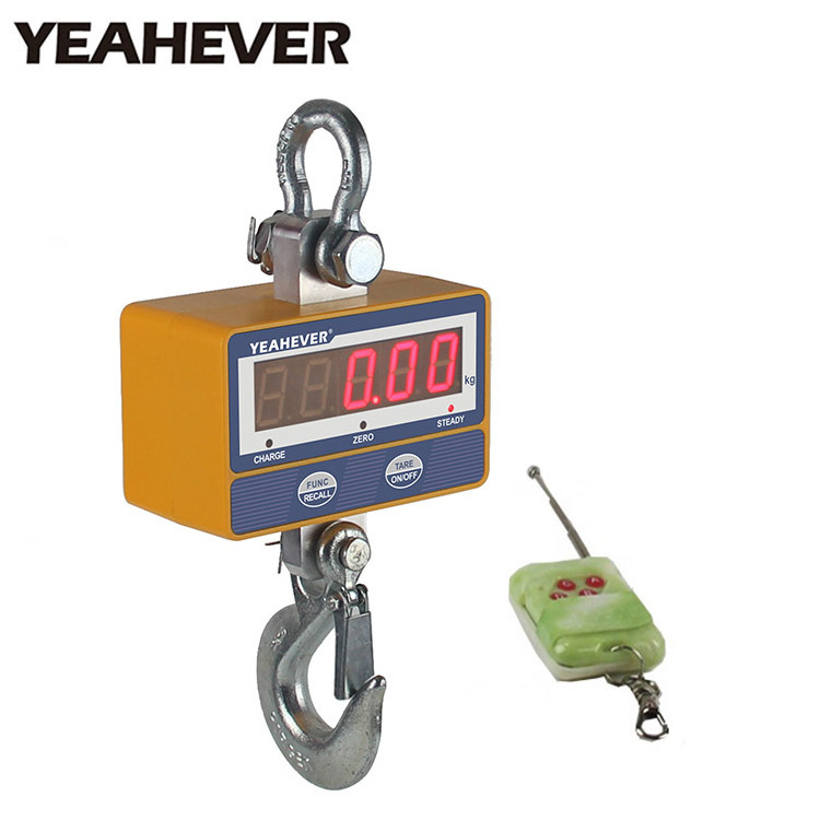 Popular Electronic Weighing with crane mini scale Load Capacity 100kg to 1T ocs crane scale