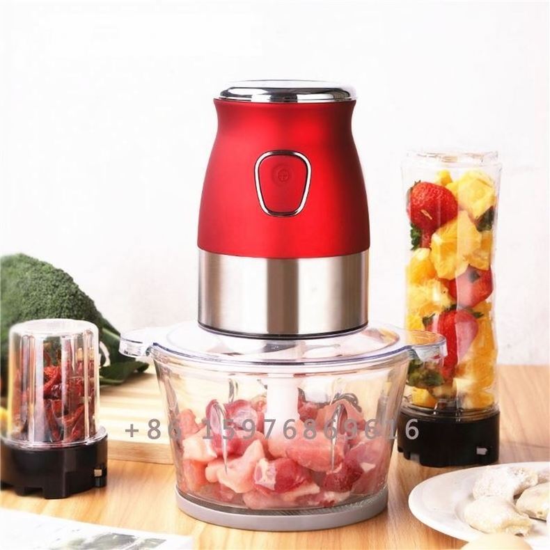 3 in 1 Multi-function Food Processor For Vegetable Chopper, Fruit Blender Meat Grinder