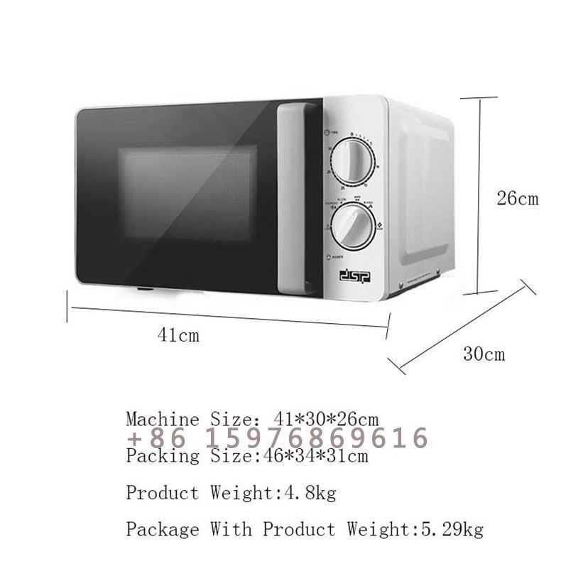 Multifunctional Microwave Oven  Food Heater Kitchen Cooker For Steaming/Heating/Boiling