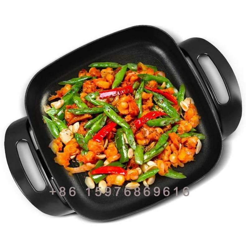 functional mini home kitchen appliance soup pot frying pan noodle hot pot