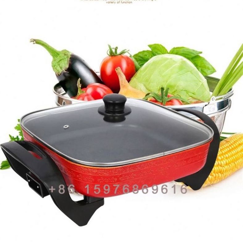 functional mini home kitchen appliance soup pot frying pan noodle hot pot