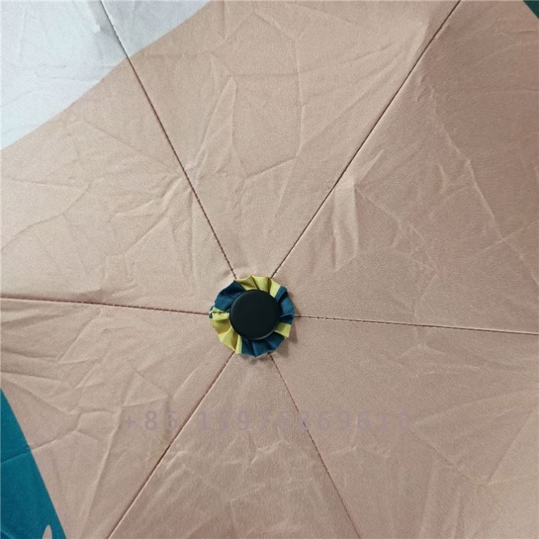 Rain Women Windproof Durable 5 Folding Sun Umbrellas Portable Sunscreen Female Parasol Umbrella