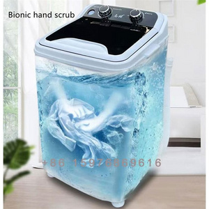 hot selling upgrade  8kgs single  tub electric clothes and shoes wash machine with dryer for dormitory or commercial