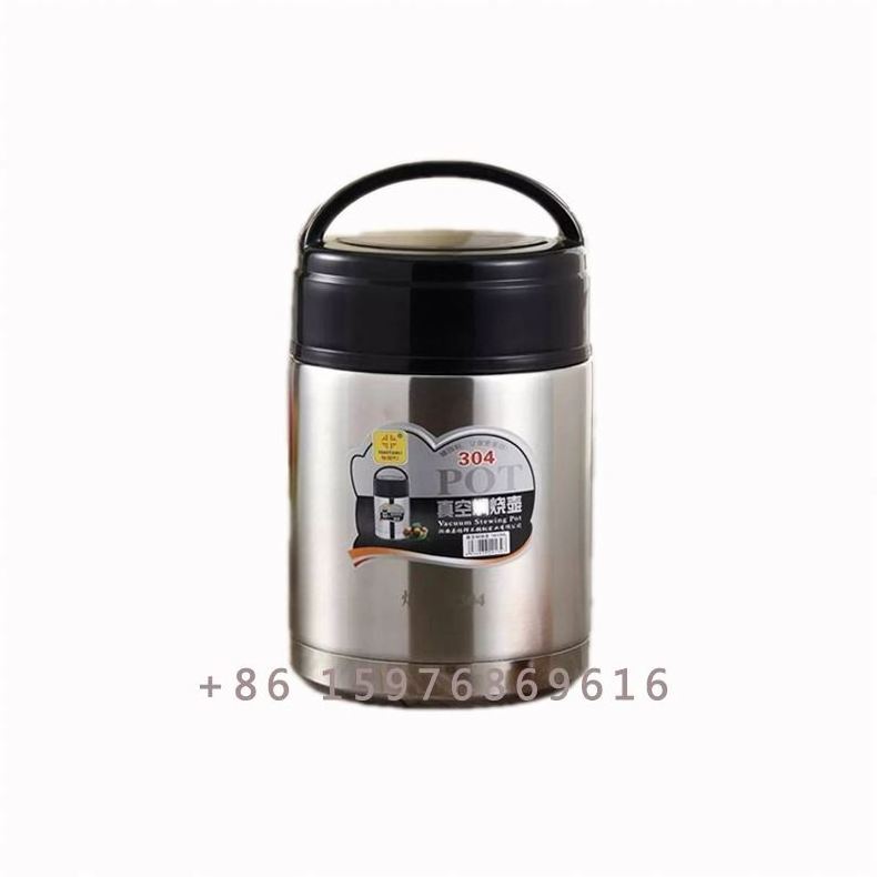 1.5L Stainless Steel 304 Multipurpose Stewing Braise Beaker Food Container Keep Hot Pot 24 Hour Thermos Lunch Box