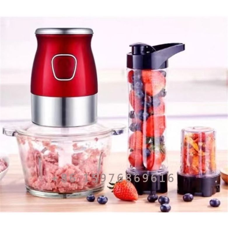 3 in 1 Multi-function Food Processor For Vegetable Chopper, Fruit Blender Meat Grinder