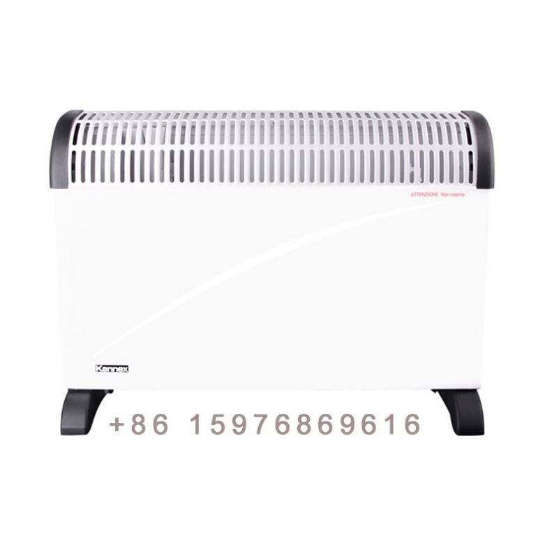 2000W Adjustable Thermostat Wall Mounted Convector Heater With 24h Timer and Turbo Fan