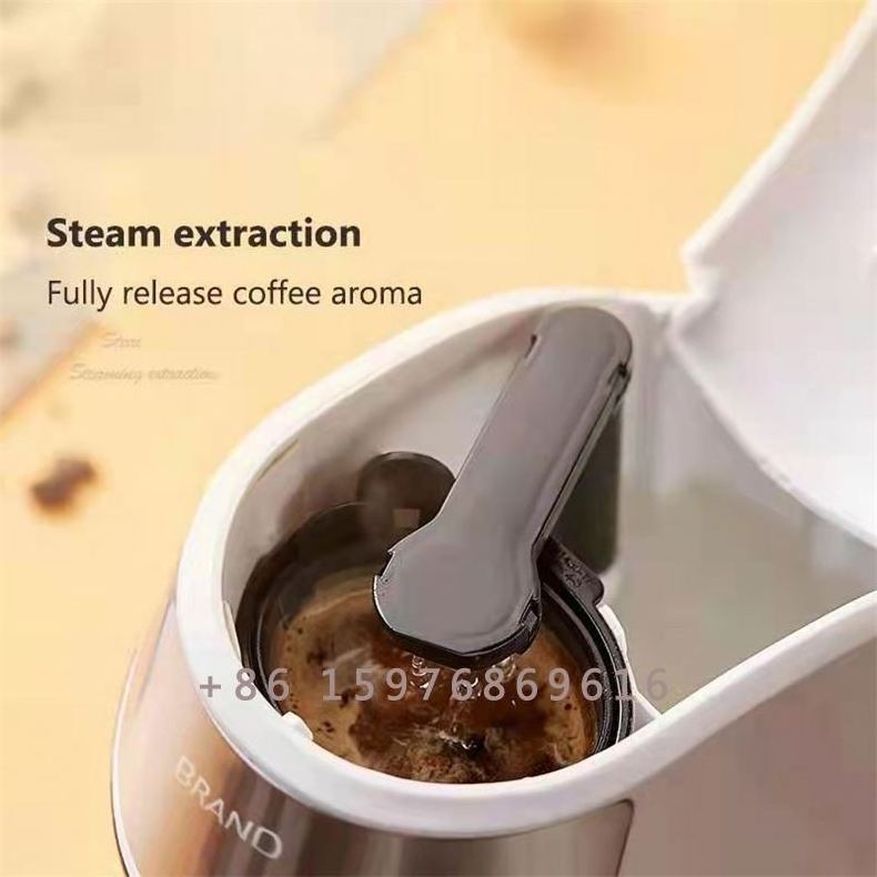 Mini Drip Home Coffee Machine 0.75L 6cups Black Electric Coffee Maker