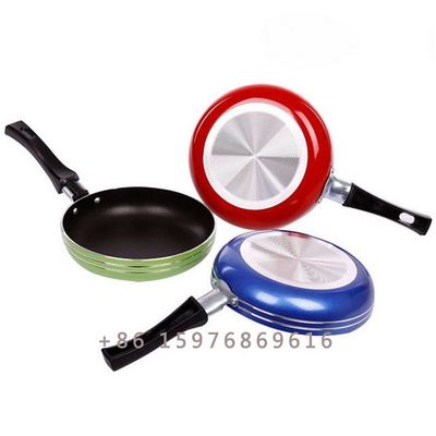 12CM Non-stick Pan Stainless Steel Handle Cookware Aluminum Non-stick Copper Frying Pan