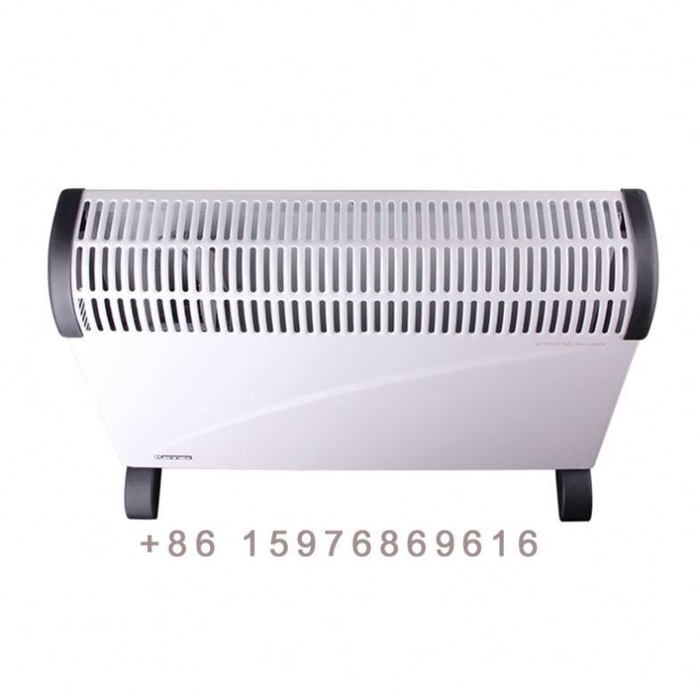 2000W Adjustable Thermostat Wall Mounted Convector Heater With 24h Timer and Turbo Fan