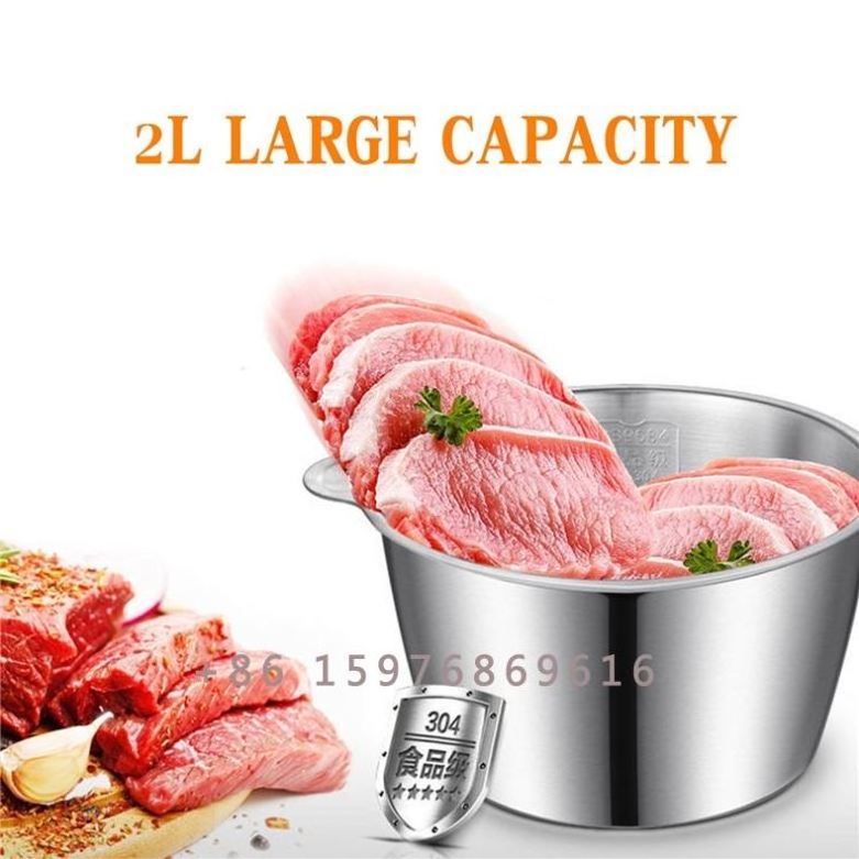 Factory supply electric  garlic mincer pepper blender food mixer meat chopper