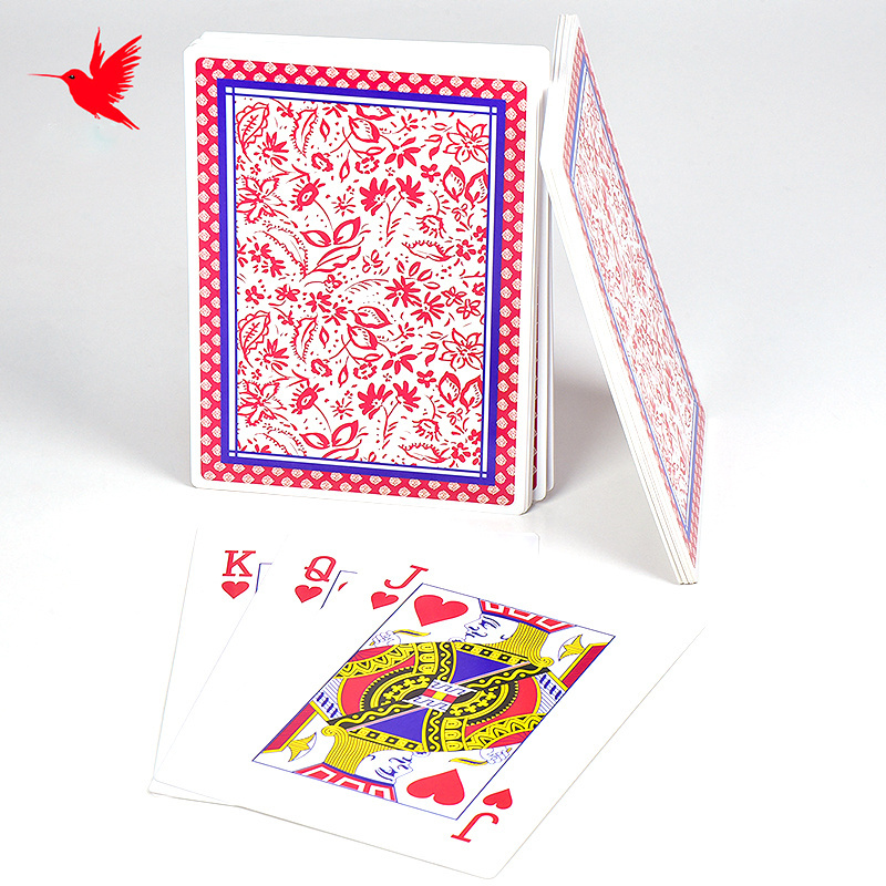 Popular Design Custom Printing Classic Jumbo Index Poker Playing Card with Paper Box