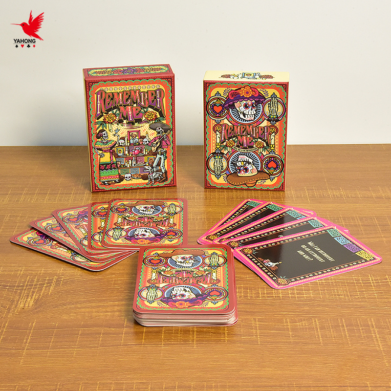 Wholesale custom oracle cards game playing card affirmation decks custom Print tarot cards